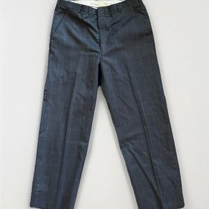 Christian Dior Grey Checkered Trousers